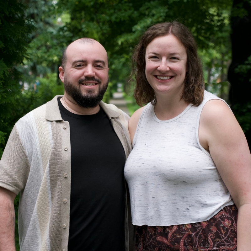 With my husband, Steven.