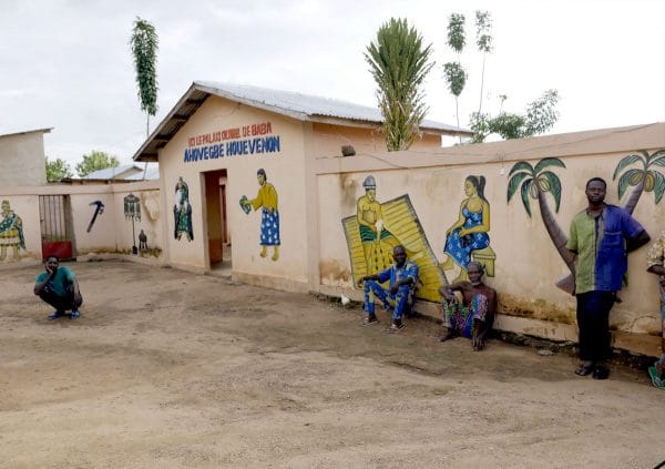 The village of Kpetakpa in Benin, West Africa